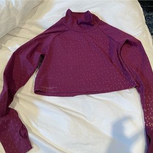 Oiselle Firecracker Crop Top - Medium